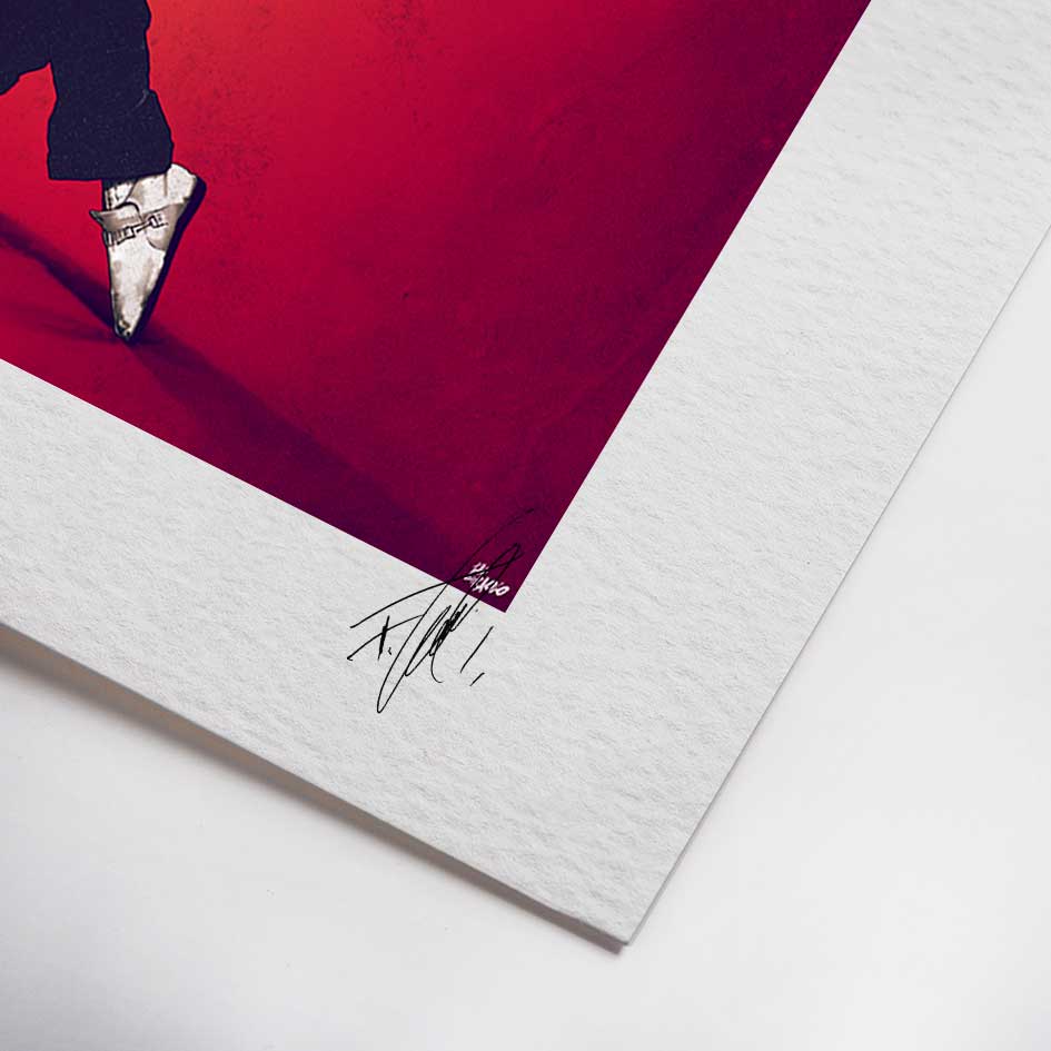 Freddy Krueger Michael Jackson Arte Chileno Ilustración Digital Artista Chileno Fab Ciraolo