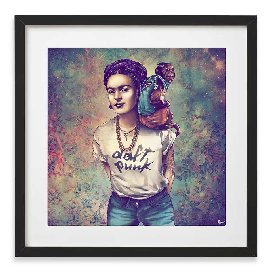 Frida Kahlo Artista Mexicana Frida Diego Rivera Frida Pop Art Fab Ciraolo Artista Pop Muralista Chileno